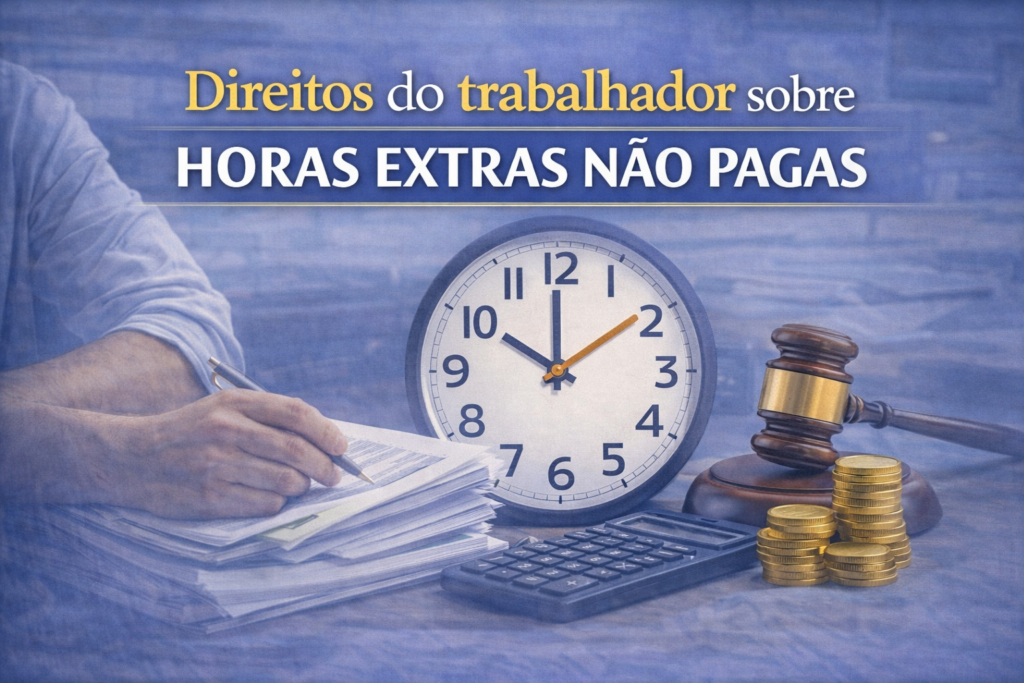 Direitos do trabalhador sobre horas extras não pagas