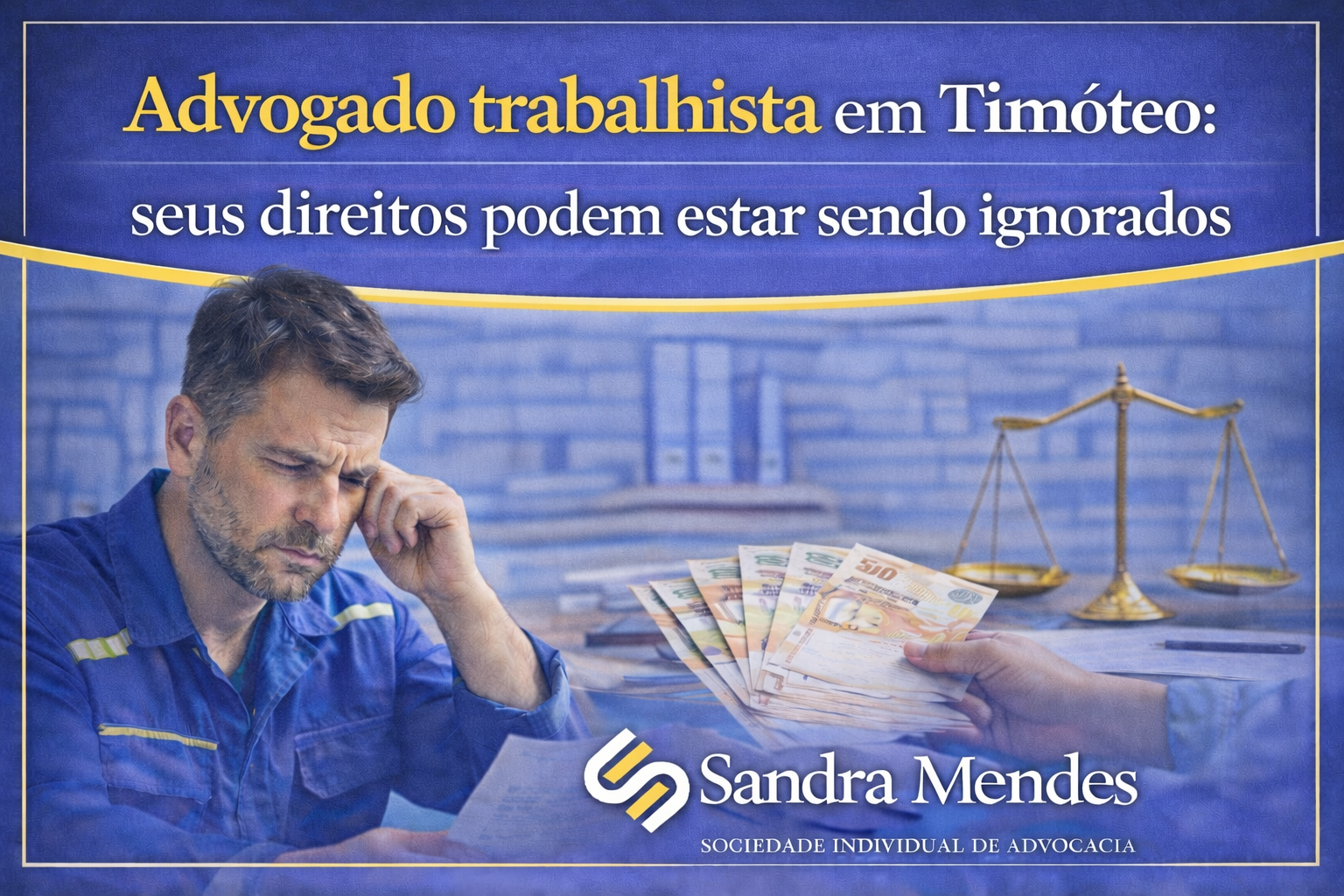 Advogado trabalhista em Timóteo: seus direitos podem estar sendo ignorados sem você perceber