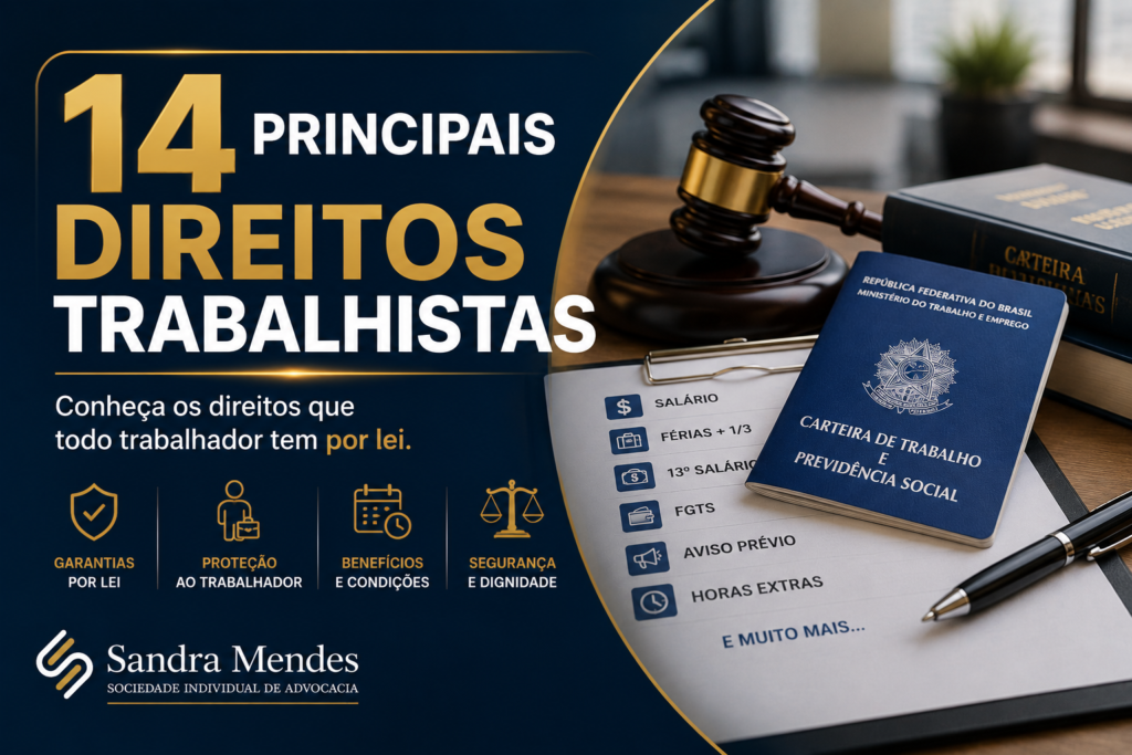 Quais são os 14 principais direitos trabalhistas